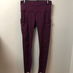 Lululemon Fast and Free High Rise Leggings 25”